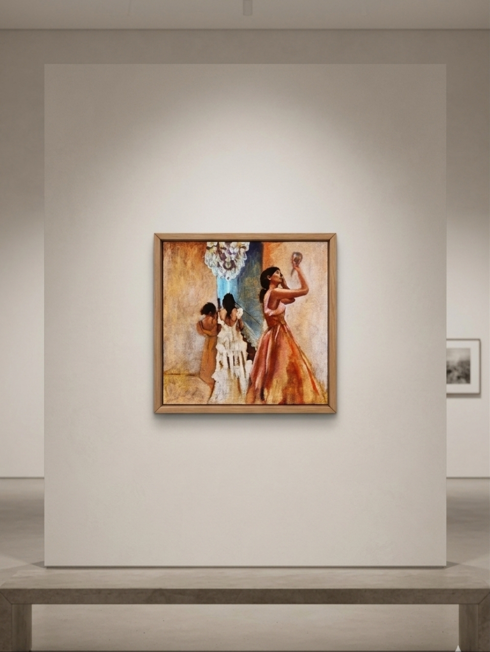 Oil Painting  -The Final Touch - Picture 3 of 4